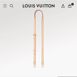 LOUIS VUITTON ADJUSTABLE SHOULDER STRAP 16 MM VVN